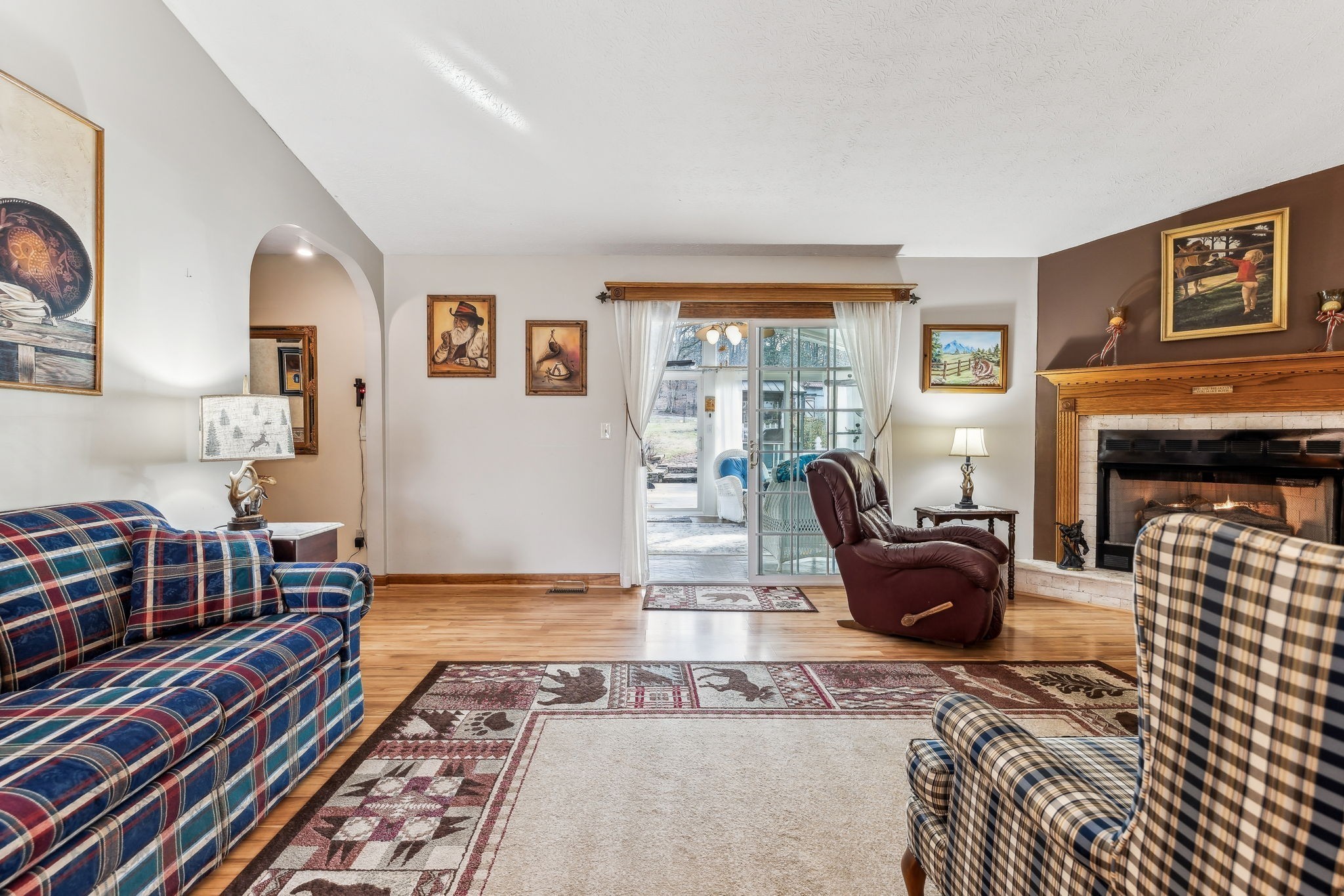 2079 Rock Springs Road Columbia, TN 38401 - Photo 13 of 83 a living room with furniture and a fireplace