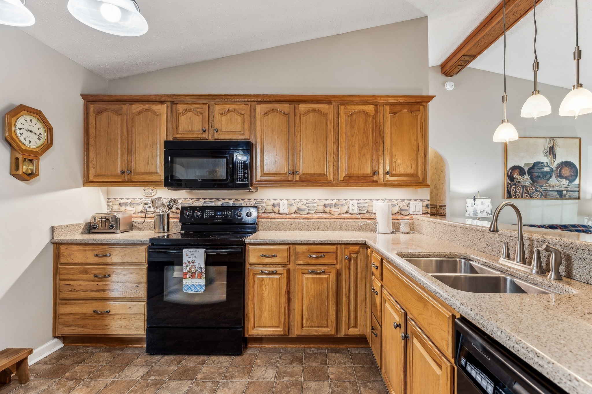 2079 Rock Springs Road Columbia, TN 38401 - Photo 20 of 83 a kitchen with stainless steel appliances granite countertop a stove and a sink