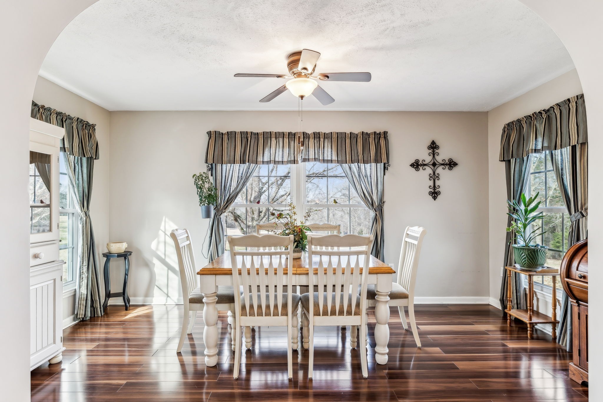 2079 Rock Springs Road Columbia, TN 38401 - Photo 22 of 83 a view of a dining room with furniture window and wooden floor