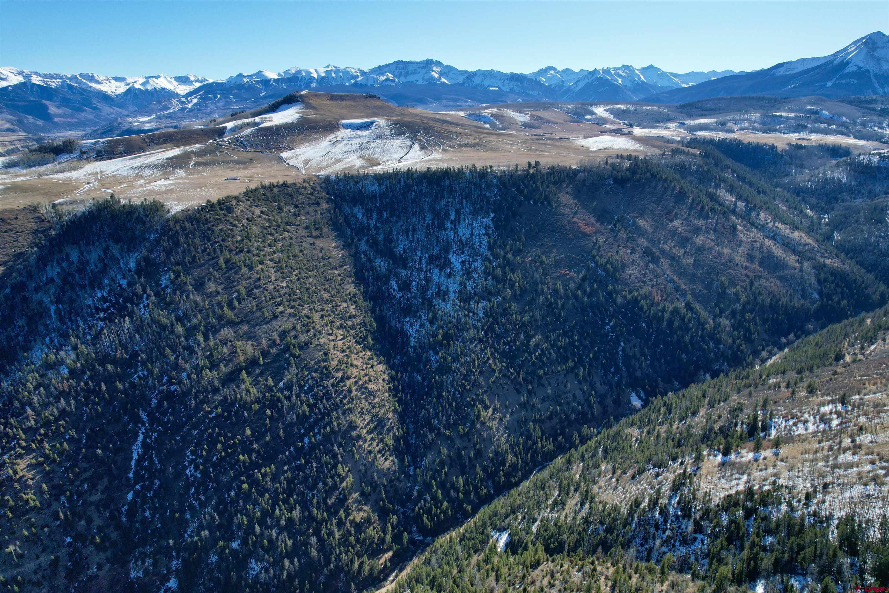 Silver Pick Road Telluride, CO 81435 - Photo 5 of 21 a view of a yard with wooden fence