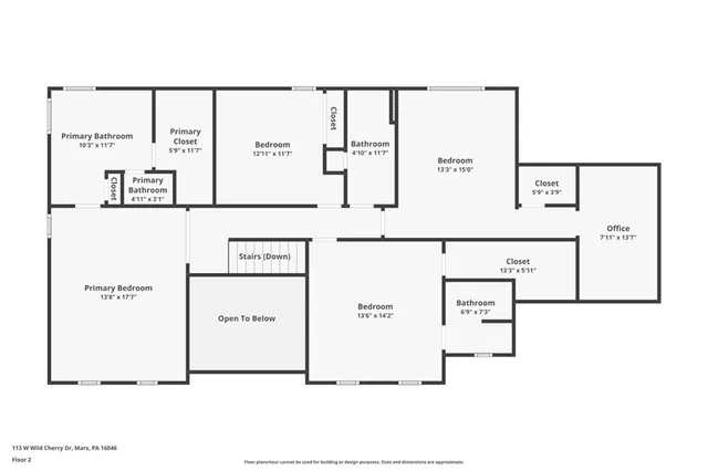 $975,000 | 113 West Wild Cherry Drive, Mars, PA 16046
