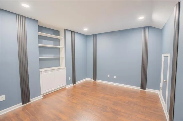 a view of empty room