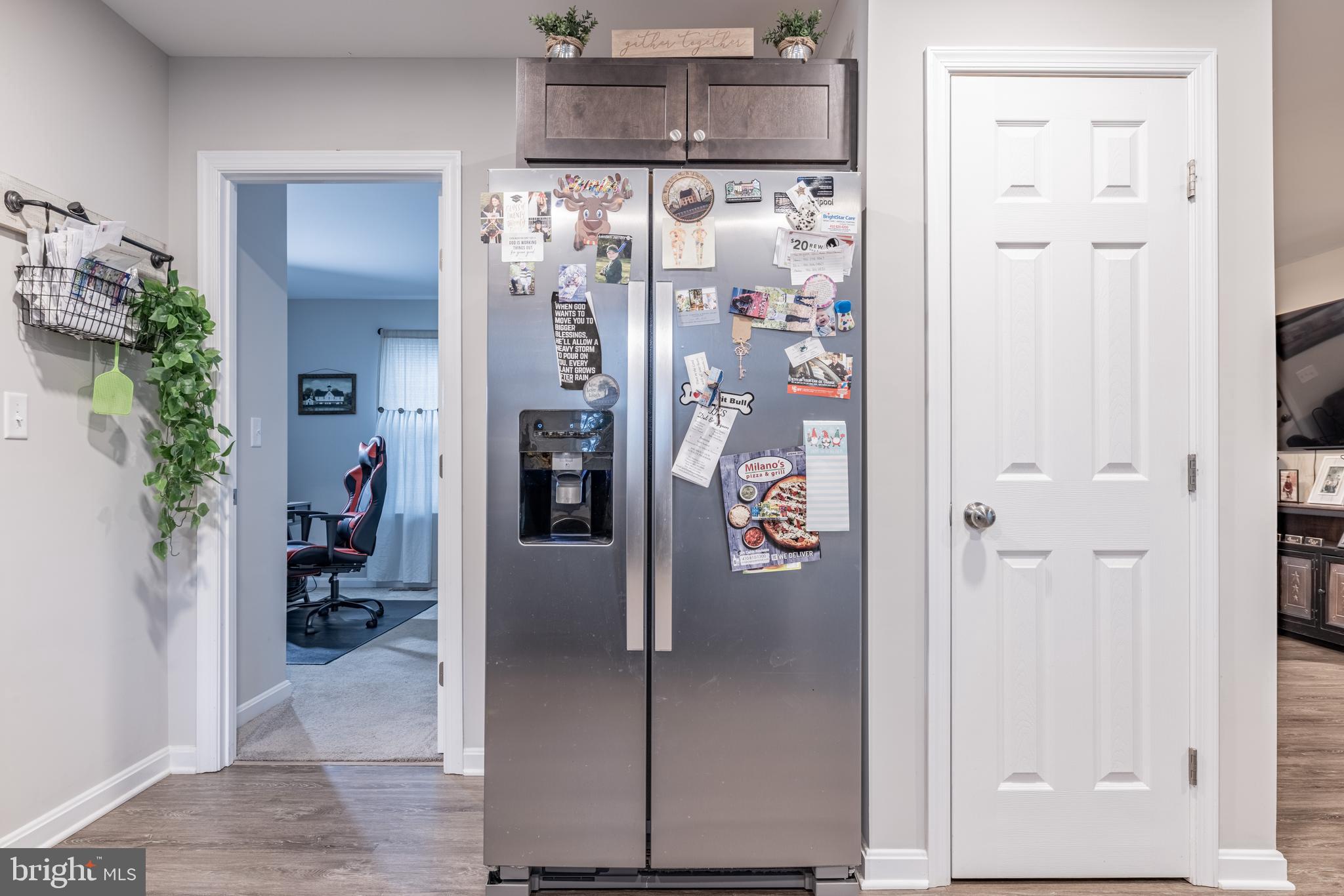 111 Cee Jay Road Chestertown, MD 21620 - Photo 13 of 38 a view of a hallway with wooden shelves
