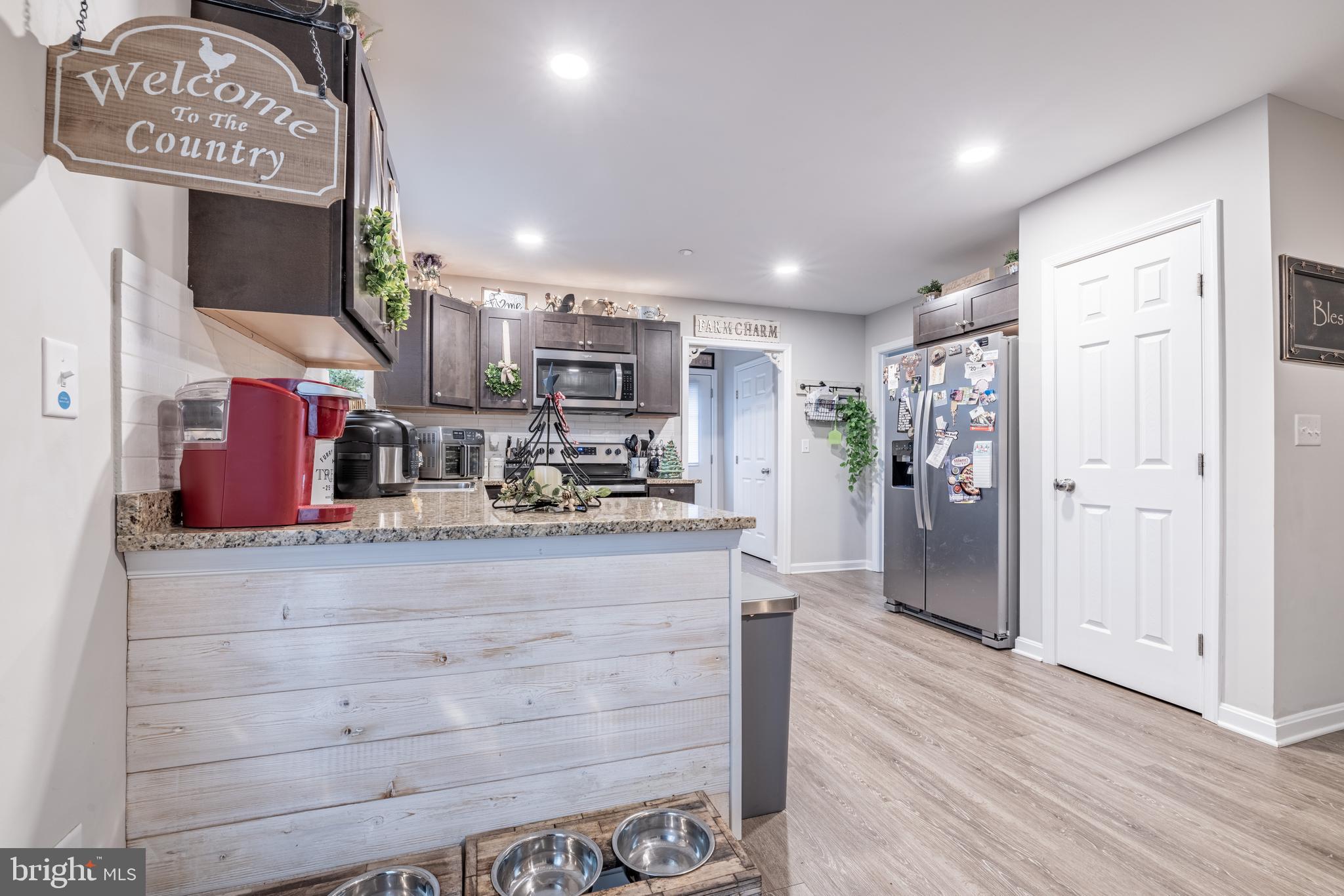 111 Cee Jay Road Chestertown, MD 21620 - Photo 16 of 38 a view of kitchen with refrigerator and window