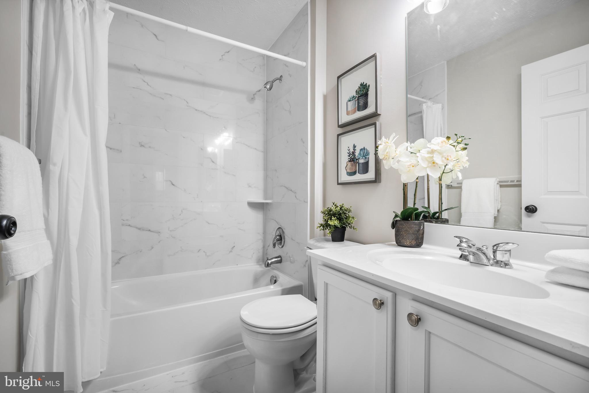 7739 Rotherham Drive Hanover, MD 21076 - Photo 24 of 39 Upper Level Renovated Bathroom.