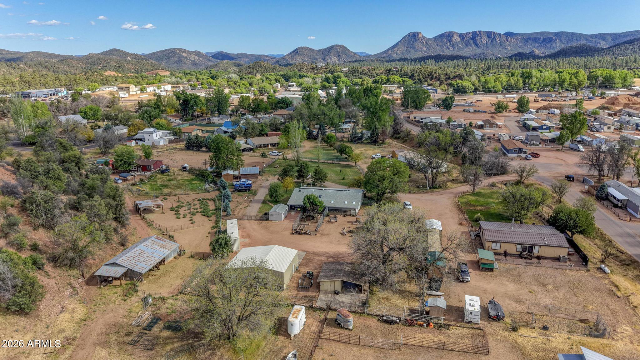 191 Cornerstone Way Payson, AZ 85541 - Photo 33 of 37 a view of a city with mountains in the background