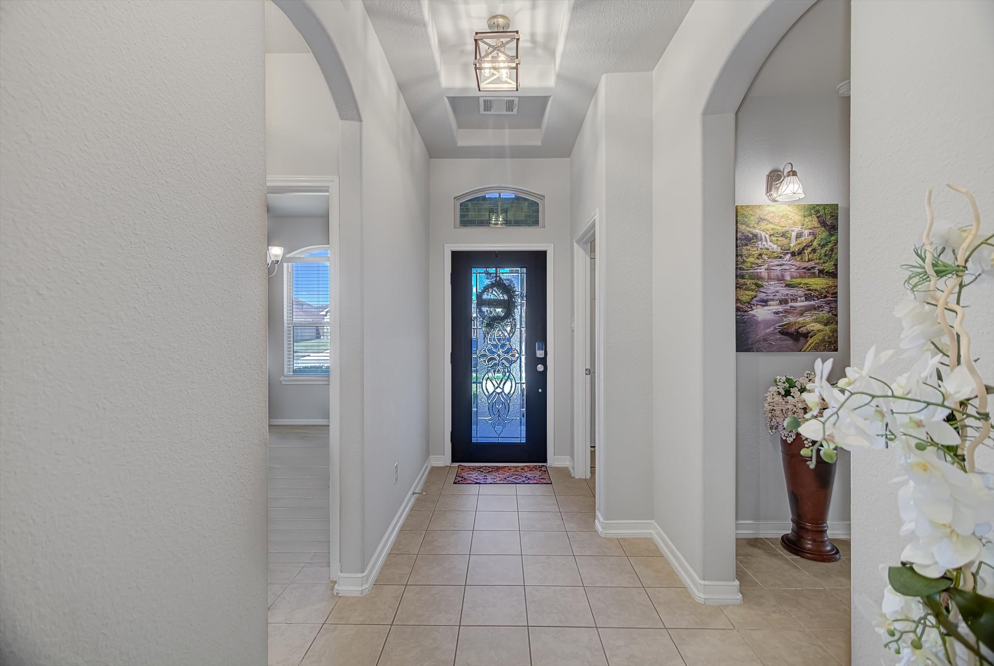16514 Twinwalker Drive Houston, TX 77049 - Photo 5 of 35 a view of an entryway with wooden floor