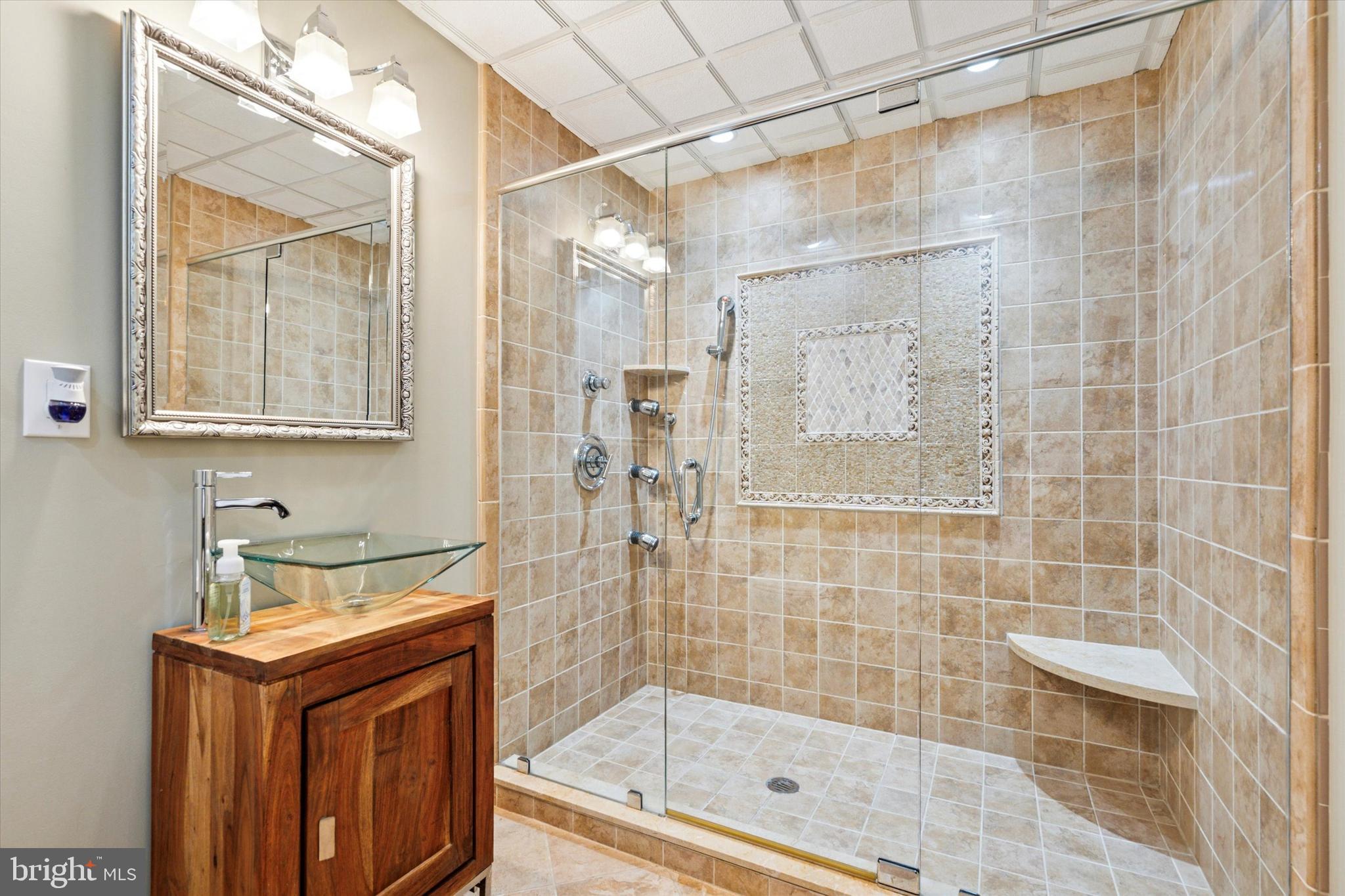 20 Kingston Road Media, PA 19063 - Photo 44 of 50 Luxury full bathroom in lower level