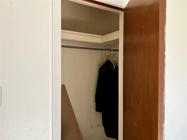 a view of walk in closet