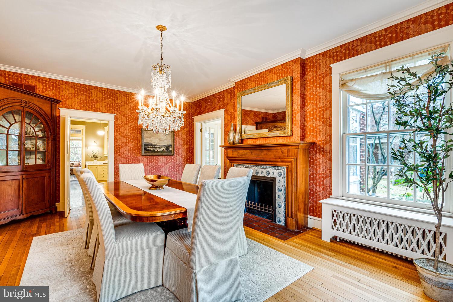3512 Rittenhouse Street Northwest Washington, DC 20015 - Photo 22 of 132 a balcony with furniture and wooden floor