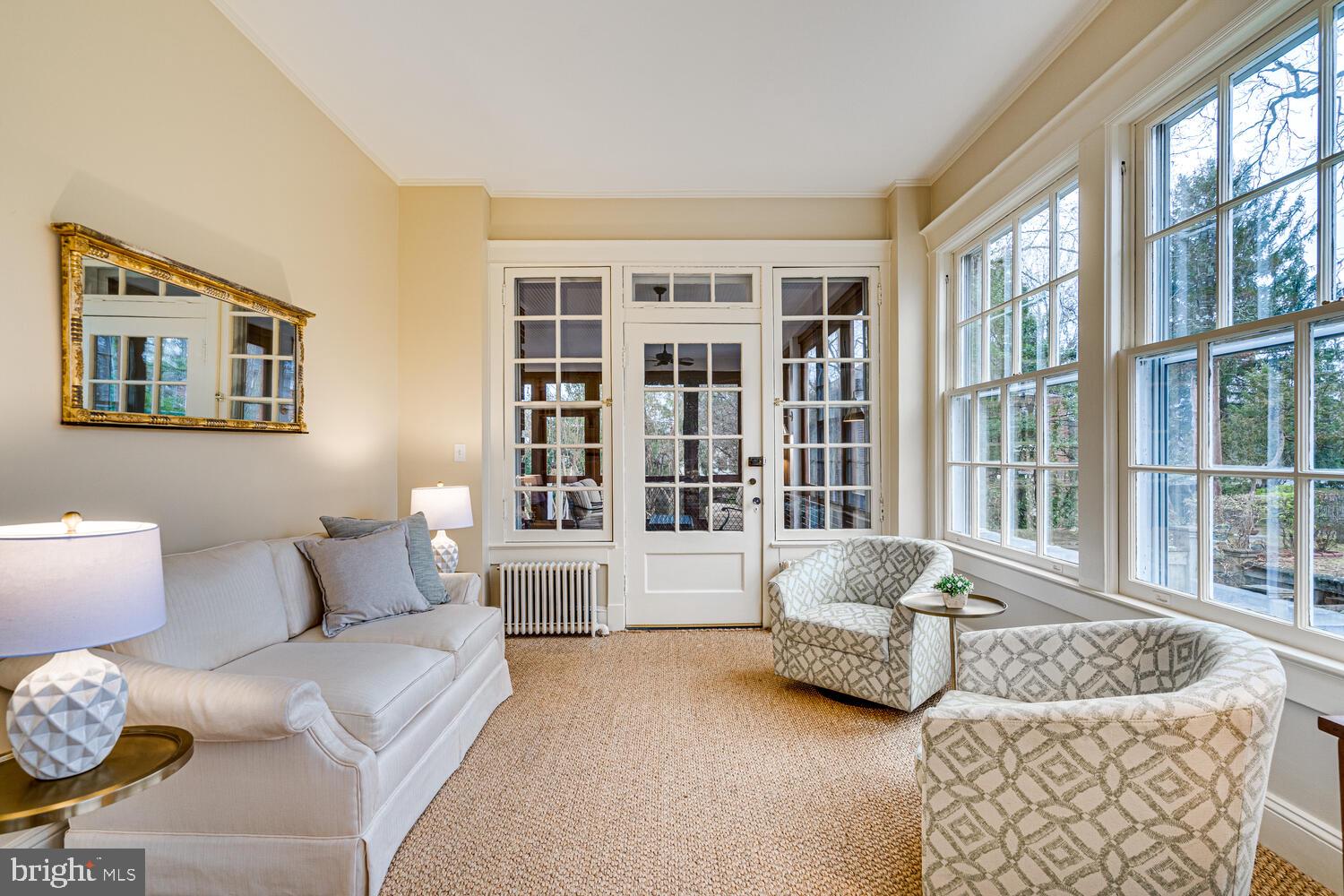 3512 Rittenhouse Street Northwest Washington, DC 20015 - Photo 23 of 132 a living room with furniture and a large window