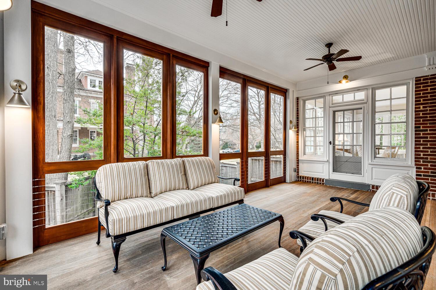 3512 Rittenhouse Street Northwest Washington, DC 20015 - Photo 31 of 132 a living room with furniture and a large window