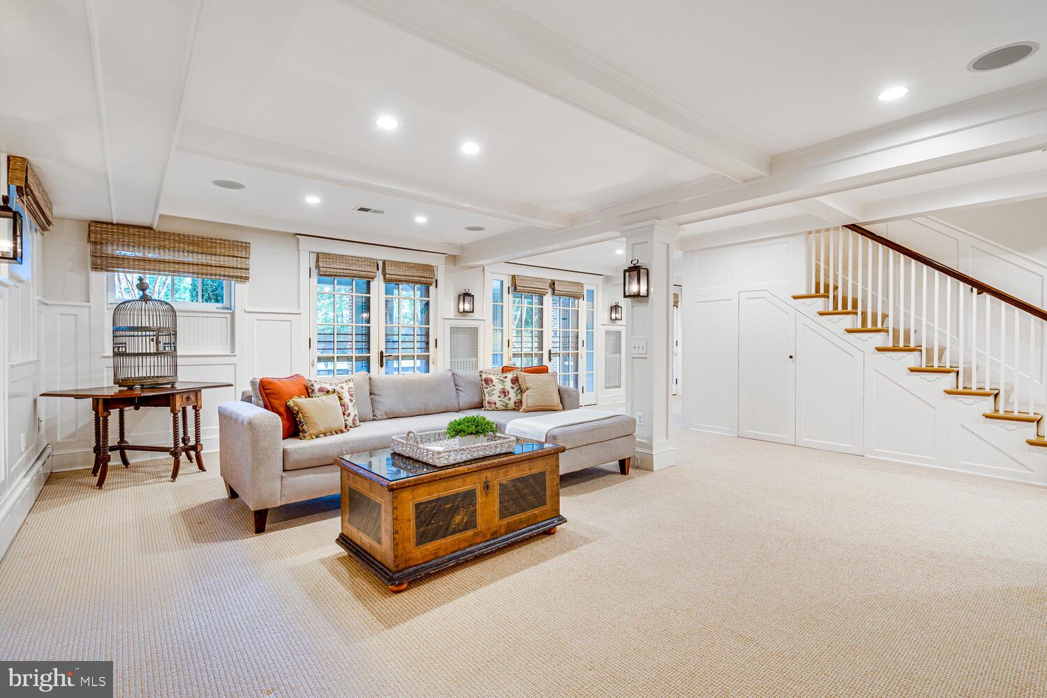 3512 Rittenhouse Street Northwest Washington, DC 20015 - Photo 85 of 132 a living room with furniture and a large window