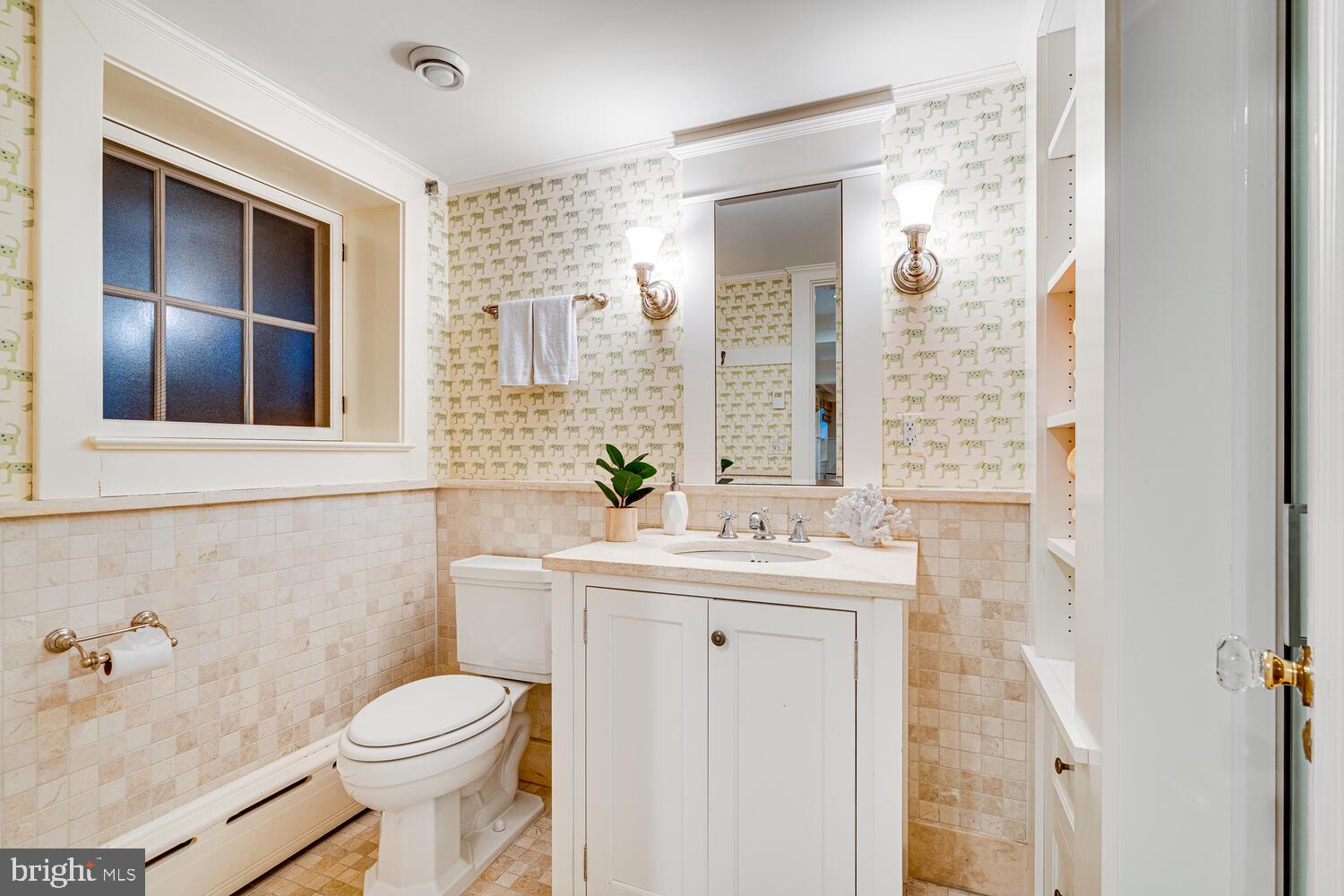 3512 Rittenhouse Street Northwest Washington, DC 20015 - Photo 89 of 132 Lower Level Full Bathroom