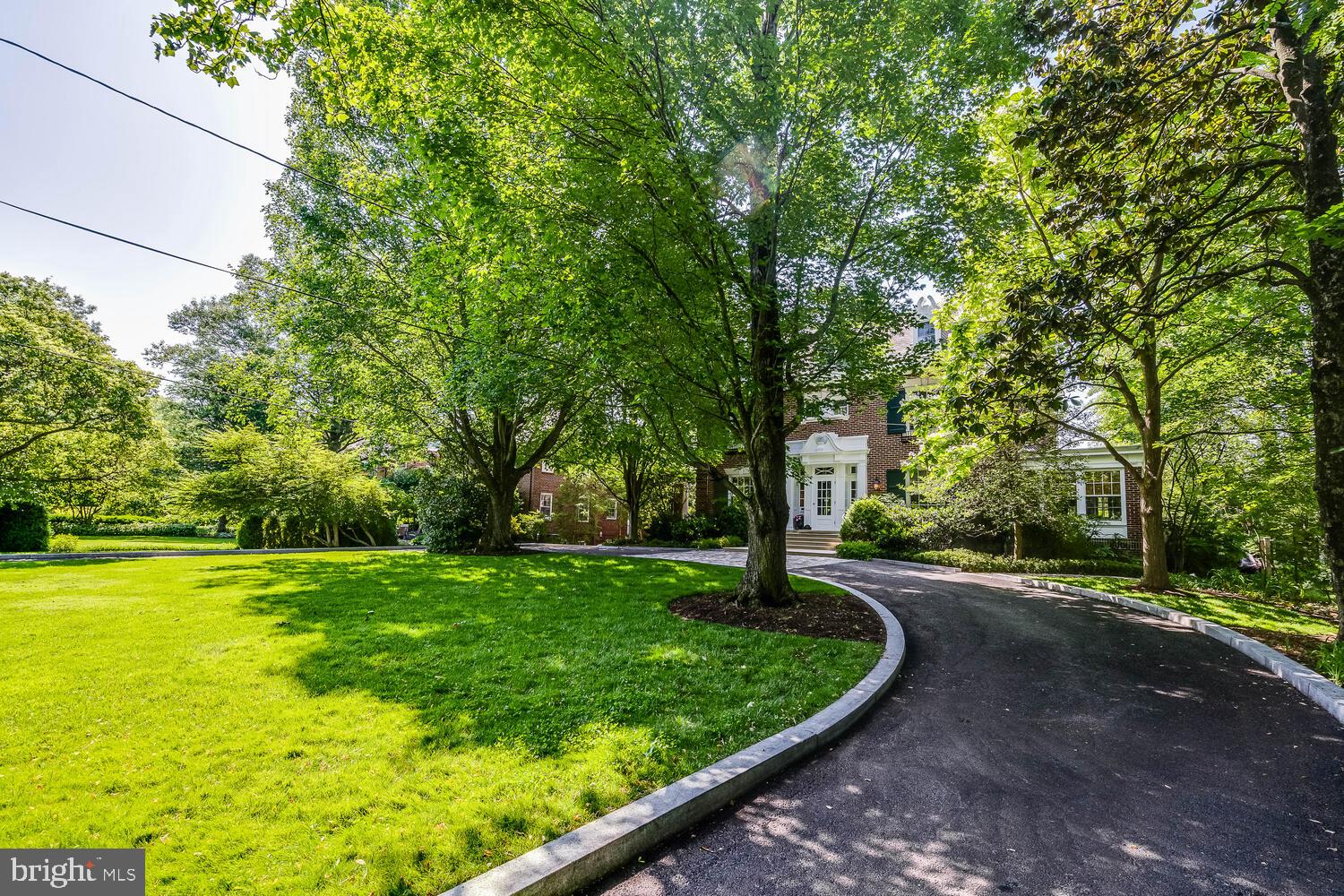 3512 Rittenhouse Street Northwest Washington, DC 20015 - Photo 100 of 132 a view of a backyard with green space