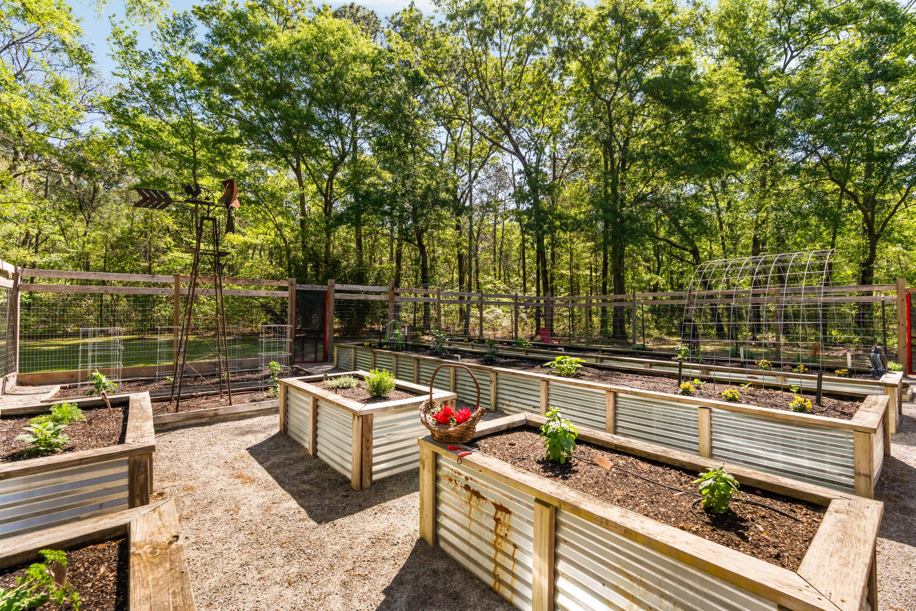 5680 Dixie Plantation Road Hollywood, SC 29449 - Photo 8 of 72 Raised beds with sitting ledges.