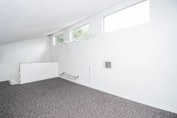 a view of empty room