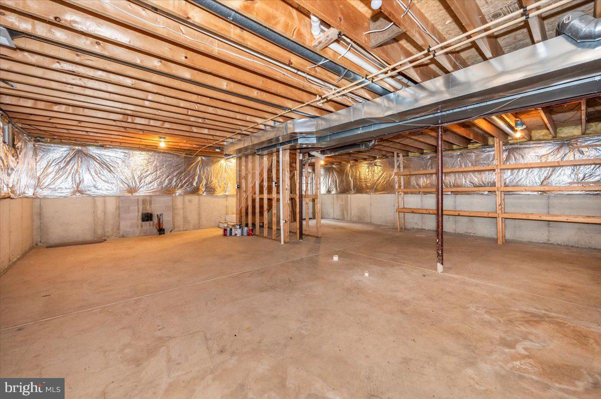 7740 Talbot Run Road Mount Airy, MD 21771 - Photo 58 of 78 Unfinished Basement With Rough-In and Walk-Out