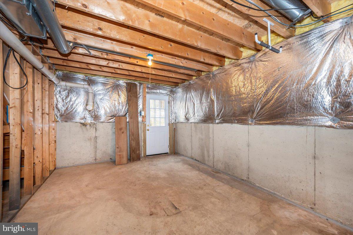 7740 Talbot Run Road Mount Airy, MD 21771 - Photo 59 of 78 Unfinished Basement With Rough-In and Walk-Out