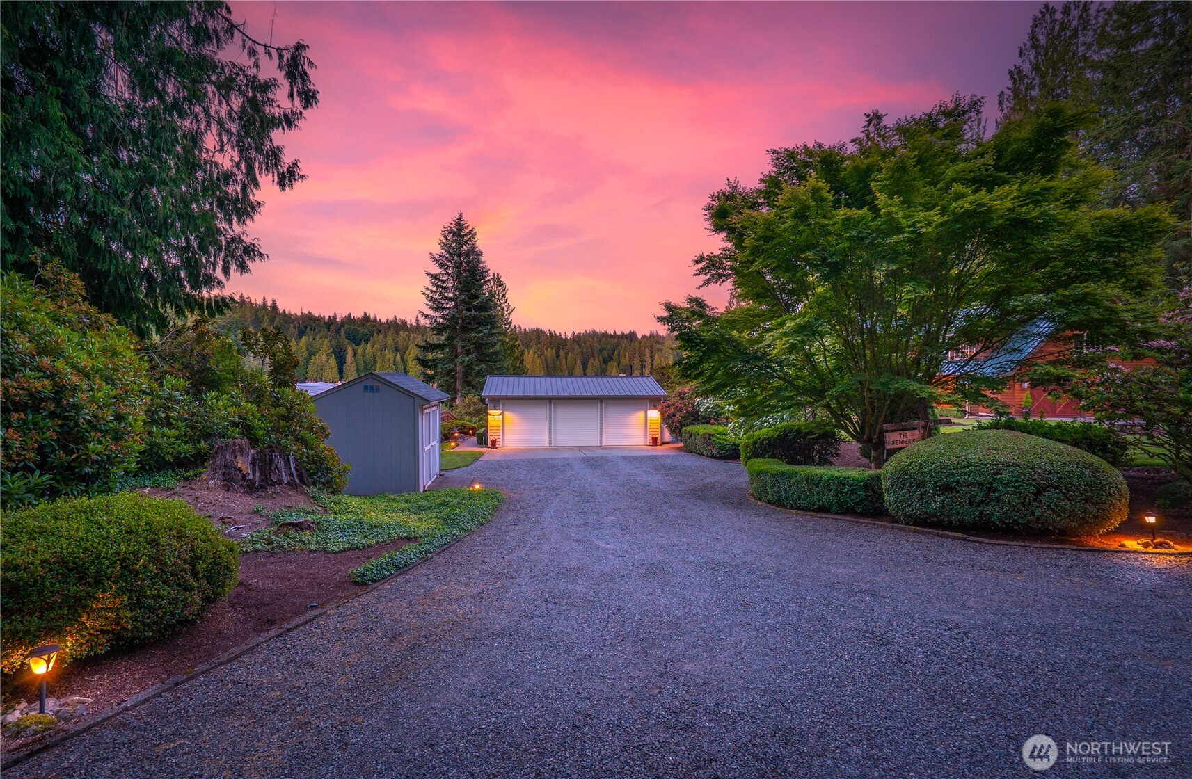 29 Northwest Lake Roesiger Road Snohomish, WA 98290 - Photo 38 of 38 a view of a house with a yard and garage