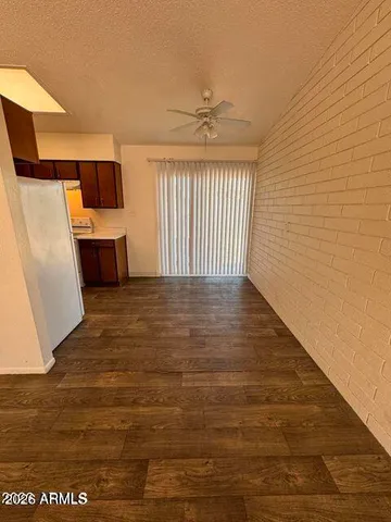 a view of a livingroom with a furniture