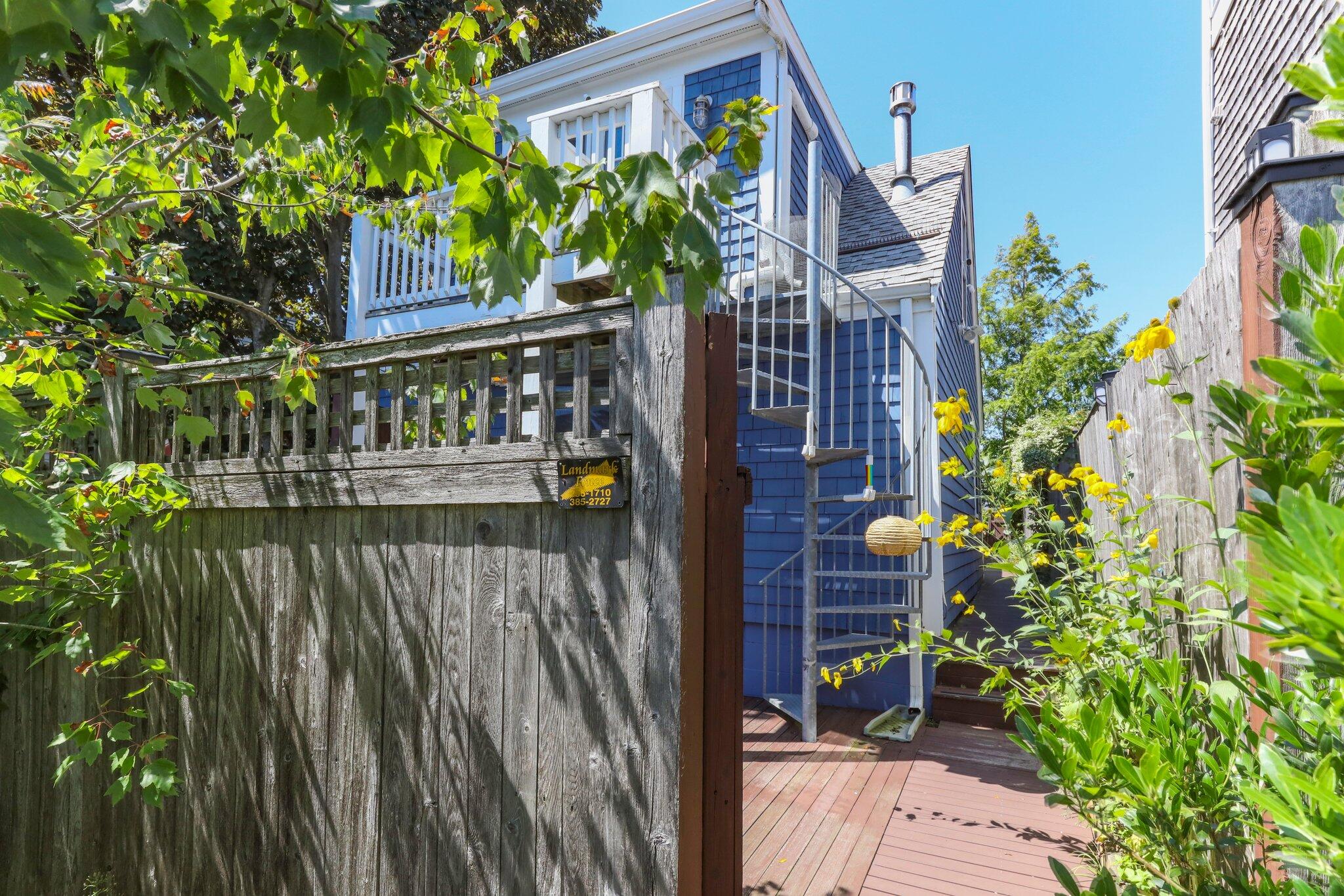 342 B Commercial Street Provincetown, MA 02657 - Photo 36 of 42 a view of balcony and wooden floor