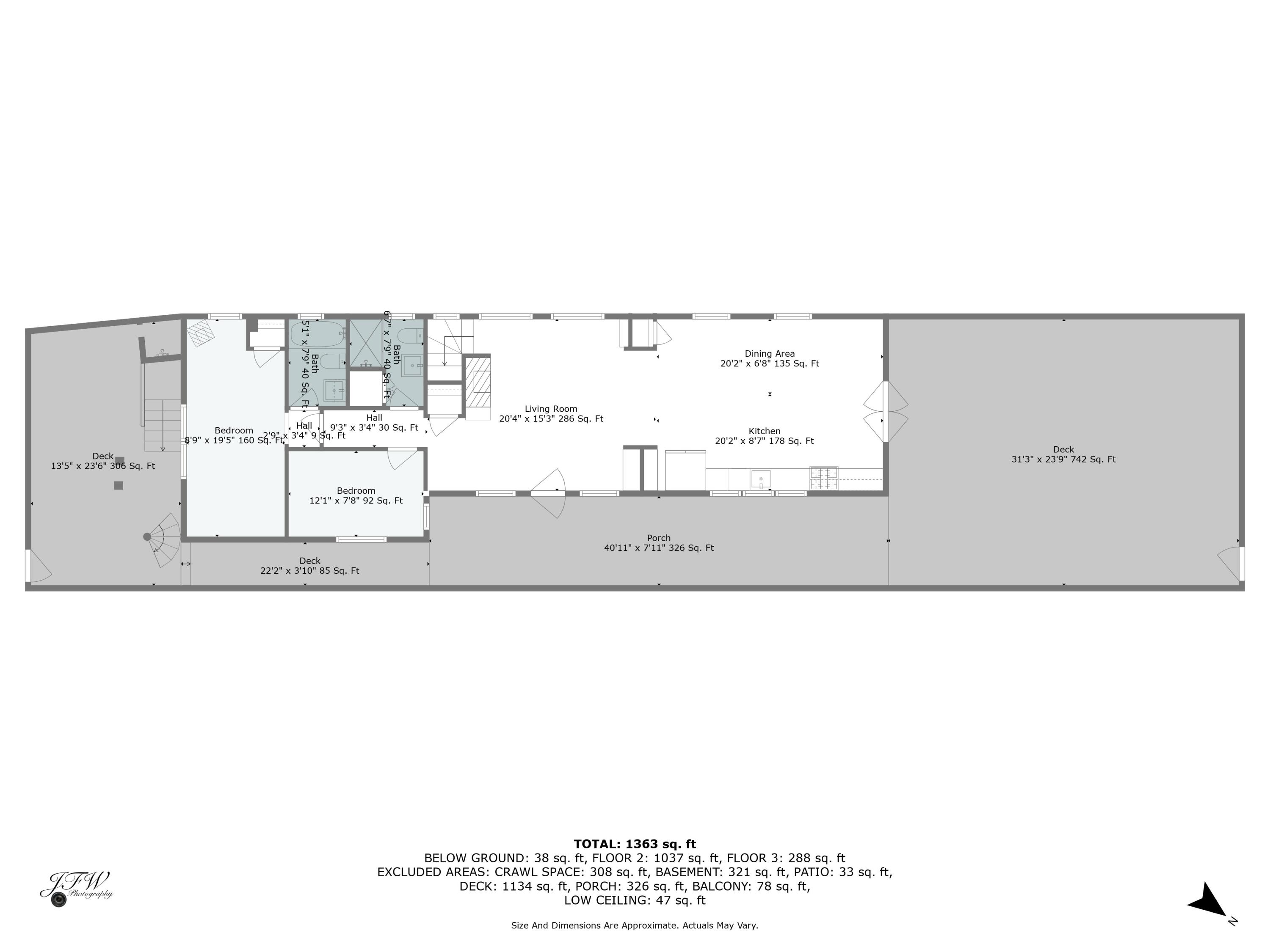 342 B Commercial Street Provincetown, MA 02657 - Photo 40 of 42 2-Floorplan_2