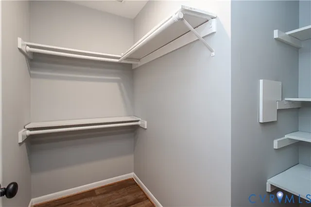 a view of room with closet