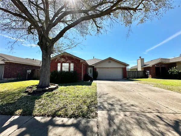 a view of back yard of the house