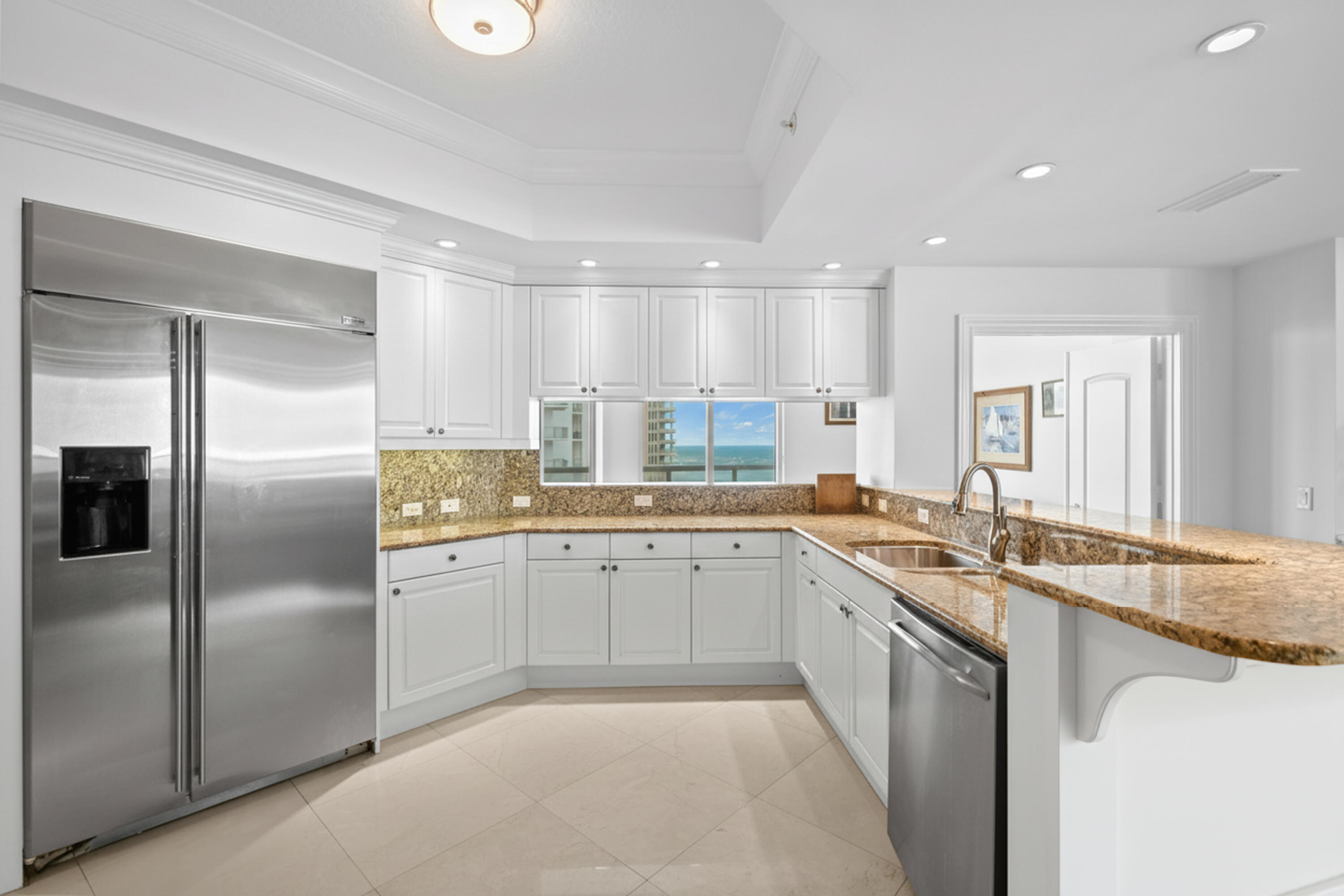 4600 North Ocean Drive, Unit 902 Singer Island, FL 33404 - Photo 18 of 79 Virtual Kitchen Painted White