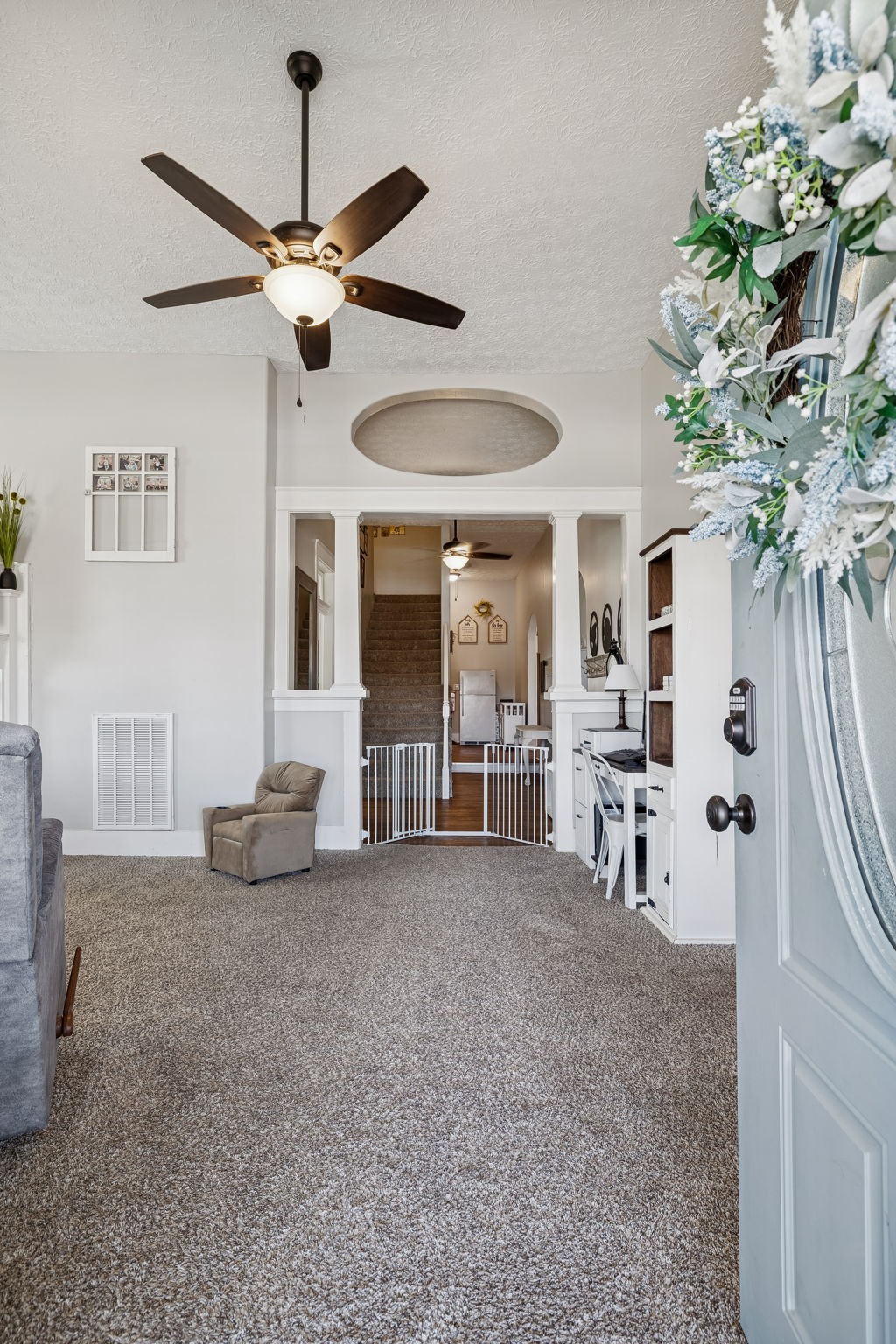 15 Switchboard Road Brush Creek, TN 38547 - Photo 9 of 60 a view of livingroom with furniture and ceiling fan