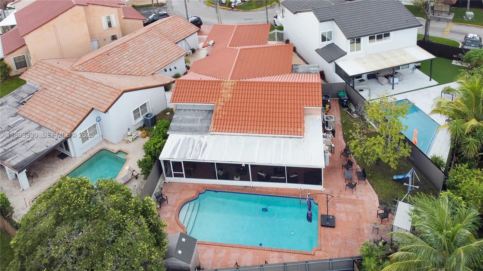 13246 Southwest 9th Terrace Miami, FL 33184 - Photo 20 of 34 an aerial view of a house