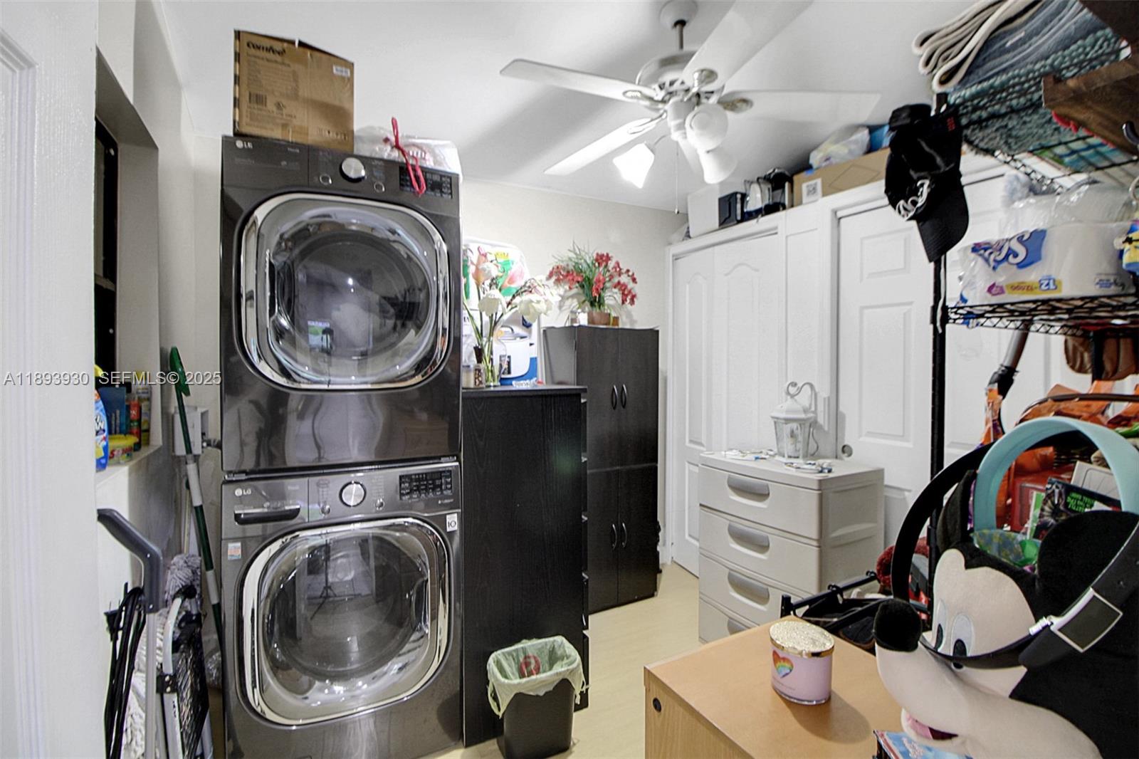 13246 Southwest 9th Terrace Miami, FL 33184 - Photo 23 of 34 a view of a storage and utility room