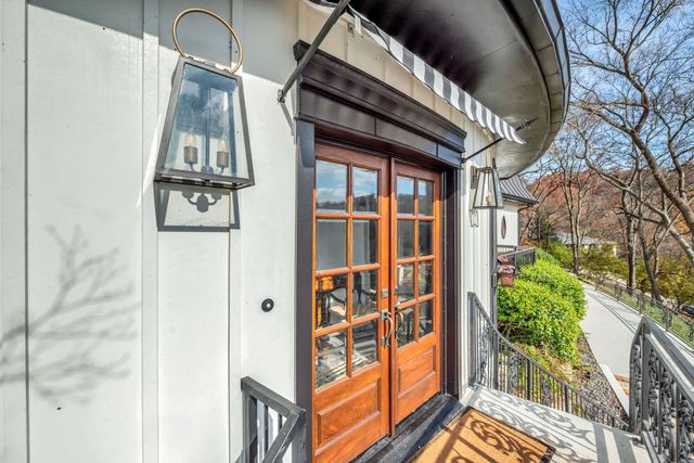 a view of front door of house