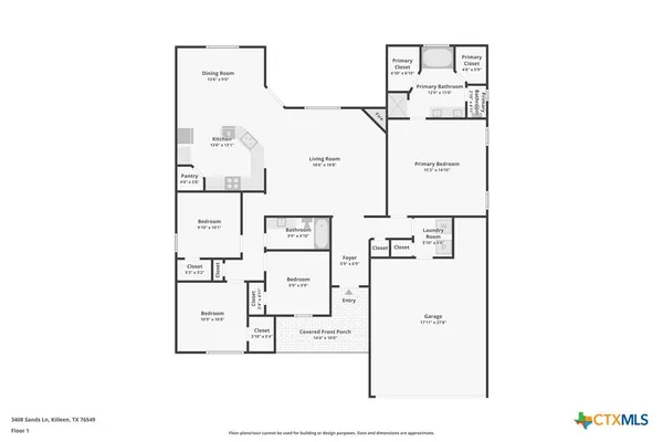 $269,900 | 3408 Sands Lane, Killeen, TX 76549