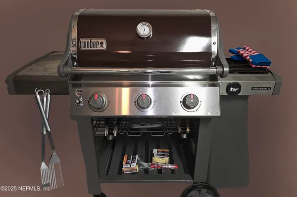 a close view of washer and dryer