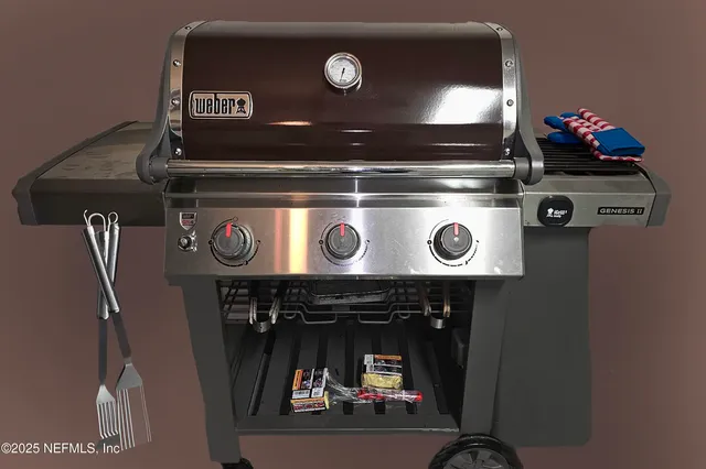 a close view of washer and dryer