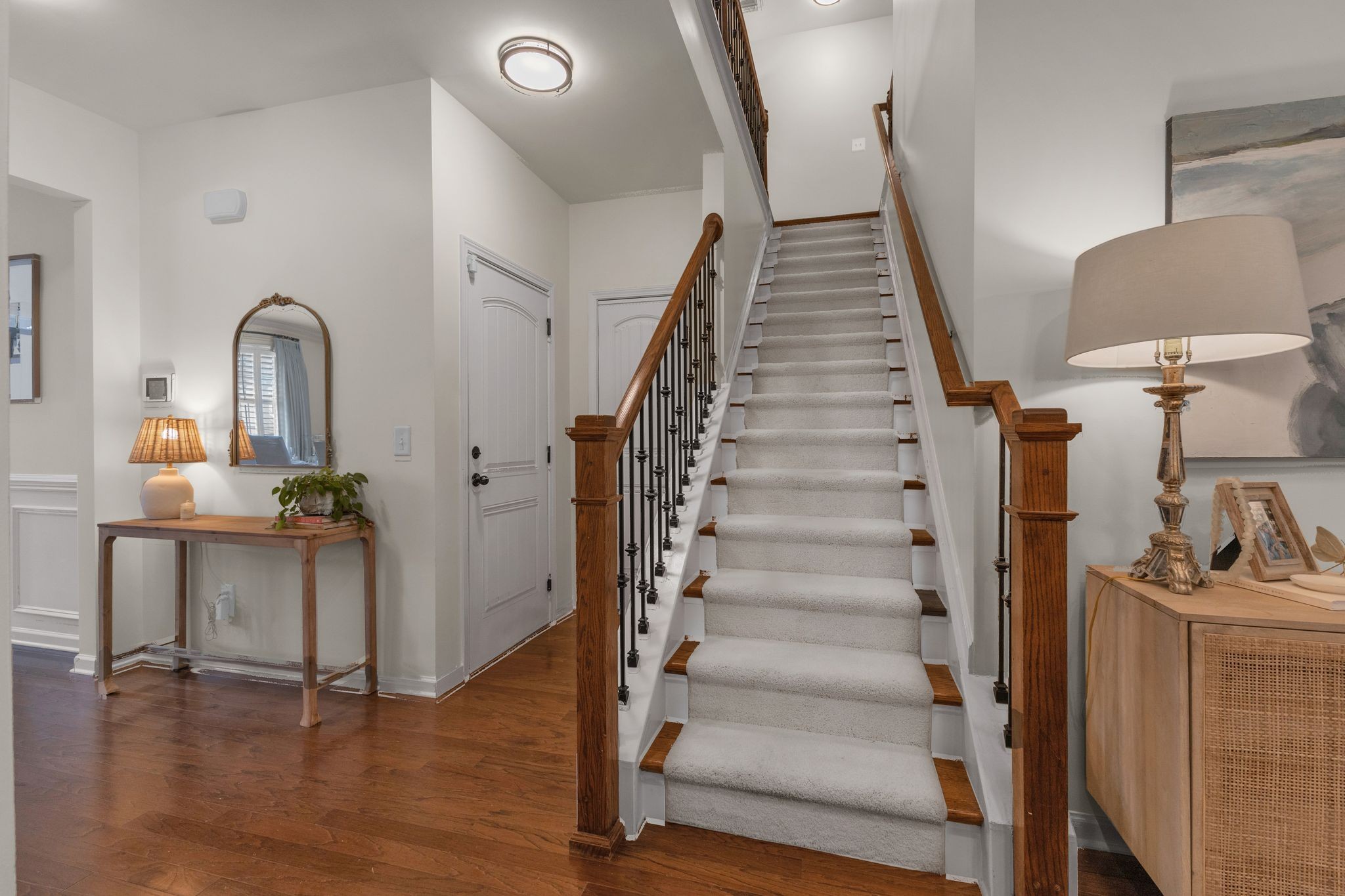 2020 Austin Drive Spring Hill, TN 37174 - Photo 25 of 40 a view of entryway and hall with wooden floor