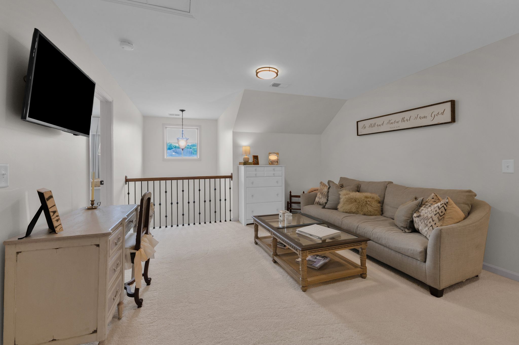 2020 Austin Drive Spring Hill, TN 37174 - Photo 28 of 40 a living room with furniture and a flat screen tv