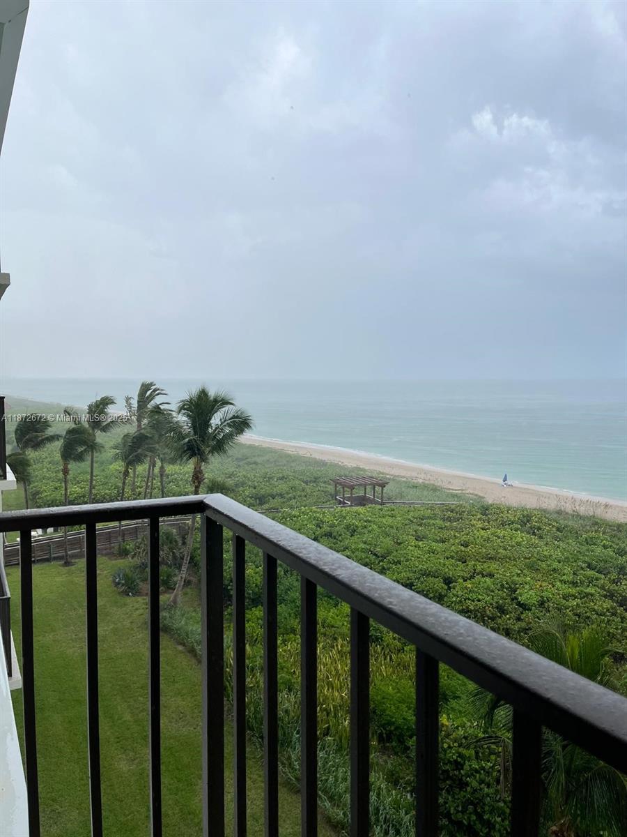4200 North Hwy A1A, Unit 614 Fort Pierce, FL 34949 - Photo 52 of 63 a view of a balcony with an outdoor space