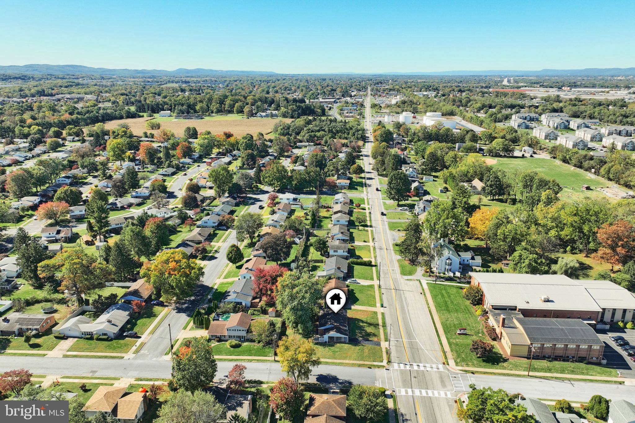 200 West Main Street Shiremanstown, PA 17011 - Photo 40 of 41 an aerial view of a city with lots of residential buildings