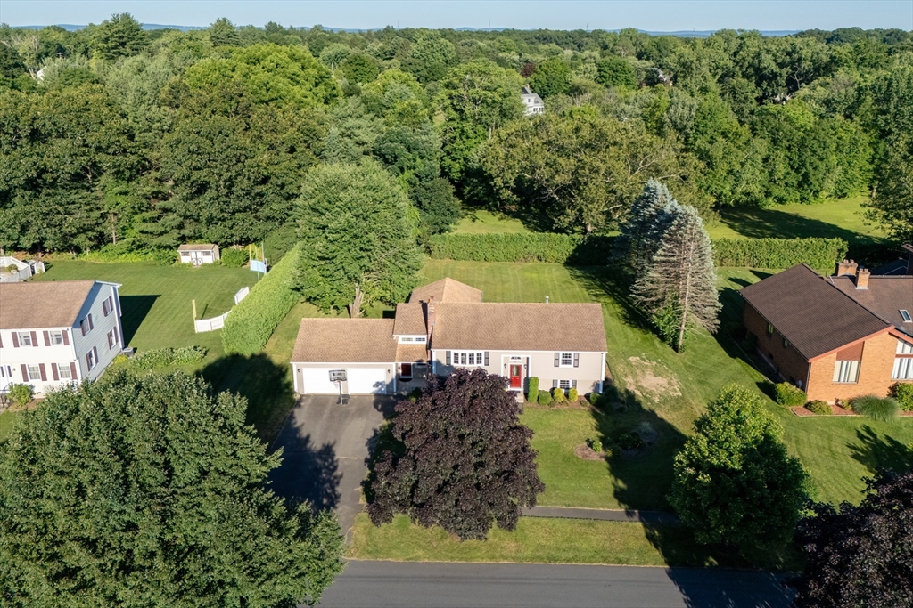 47 Deer Run Road West Springfield, MA 01089 - Photo 2 of 41 an aerial view of a house with a yard