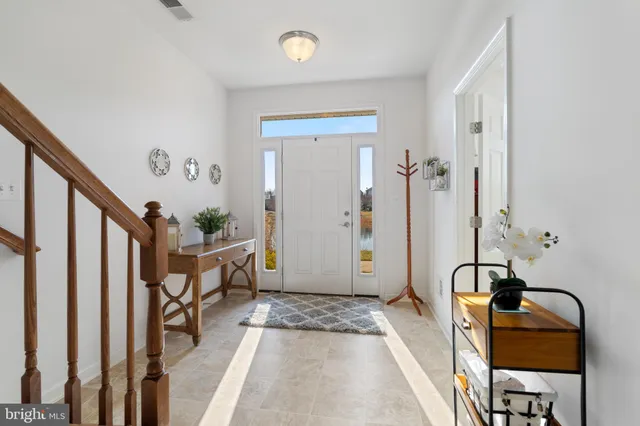 a very nice looking room with a large window