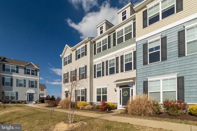 a view of a lake with a city
