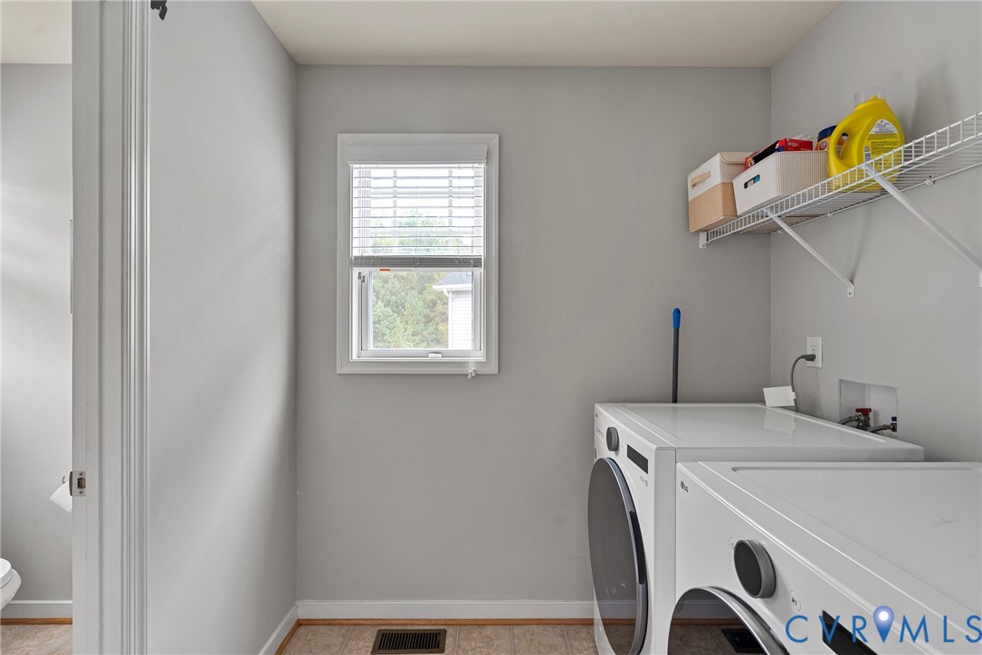 11223 Hill Ridge Court Ashland, VA 23005 - Photo 16 of 35 a utility room with dryer and washer