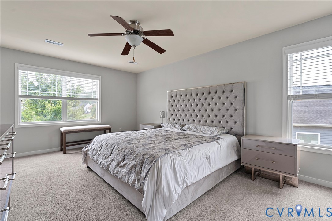 11223 Hill Ridge Court Ashland, VA 23005 - Photo 22 of 35 a bedroom with a bed and a window