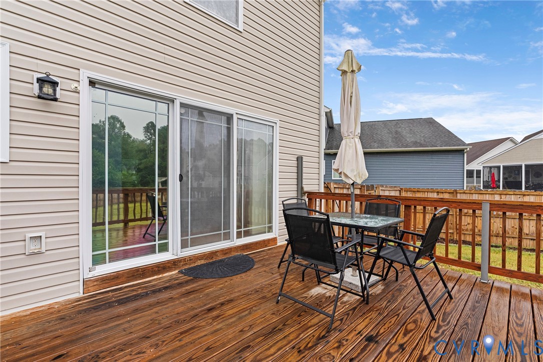 11223 Hill Ridge Court Ashland, VA 23005 - Photo 33 of 35 a outdoor view with a sitting space and large windows