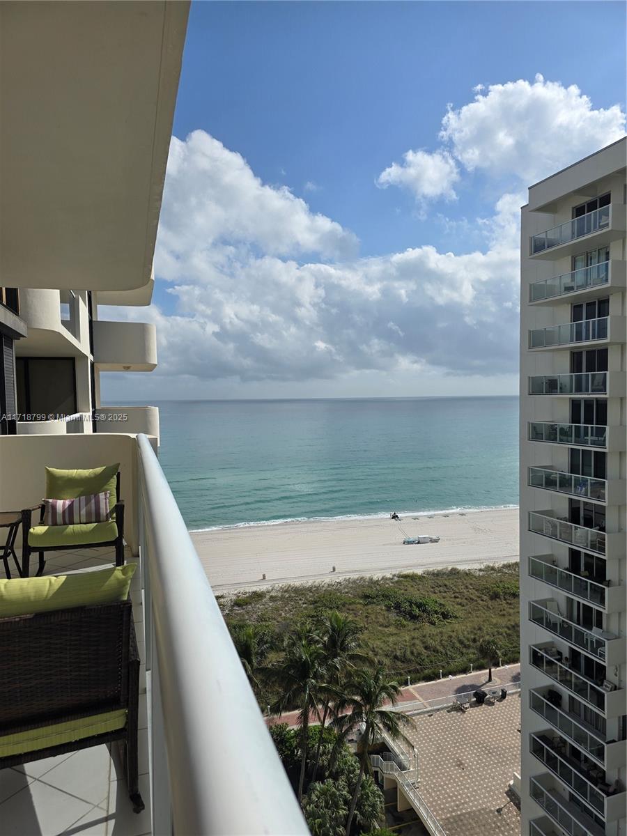 5757 Collins Avenue, Unit 1604 Miami Beach, FL 33140 - Photo 41 of 57 East view from Balcony