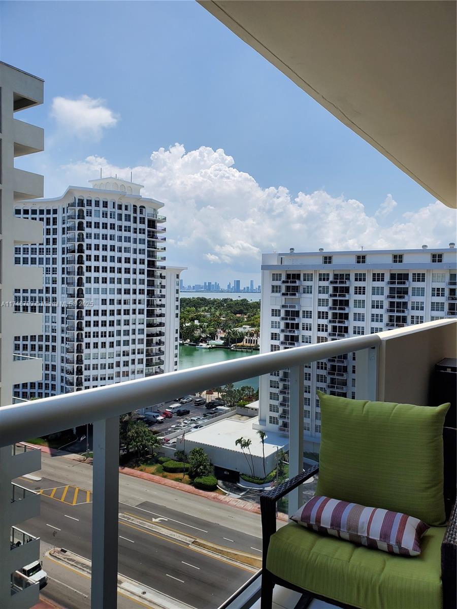 5757 Collins Avenue, Unit 1604 Miami Beach, FL 33140 - Photo 42 of 57 West view from balcony