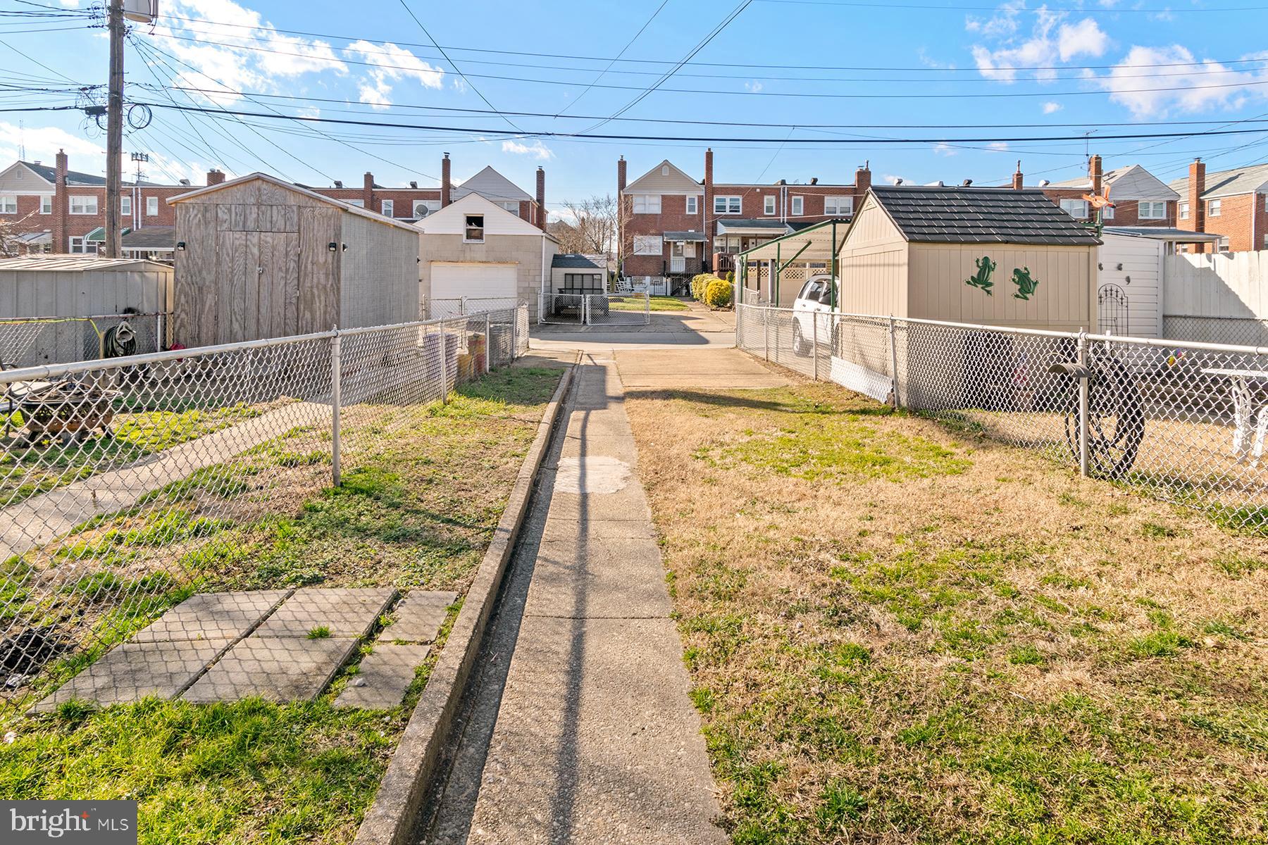 2816 Southbrook Road Baltimore, MD 21222 - Photo 12 of 24 Long Rear Yard w/ Parking